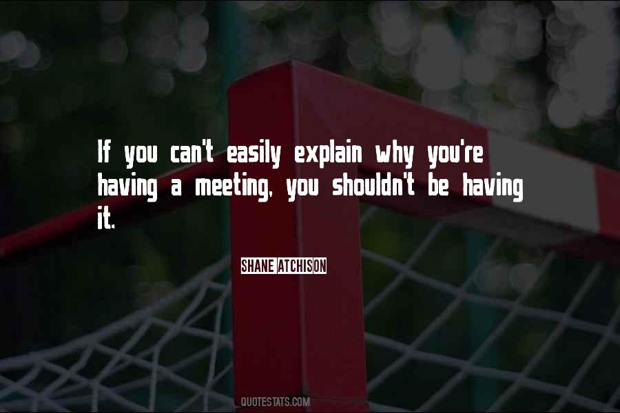 Quotes About A Meeting #1561502