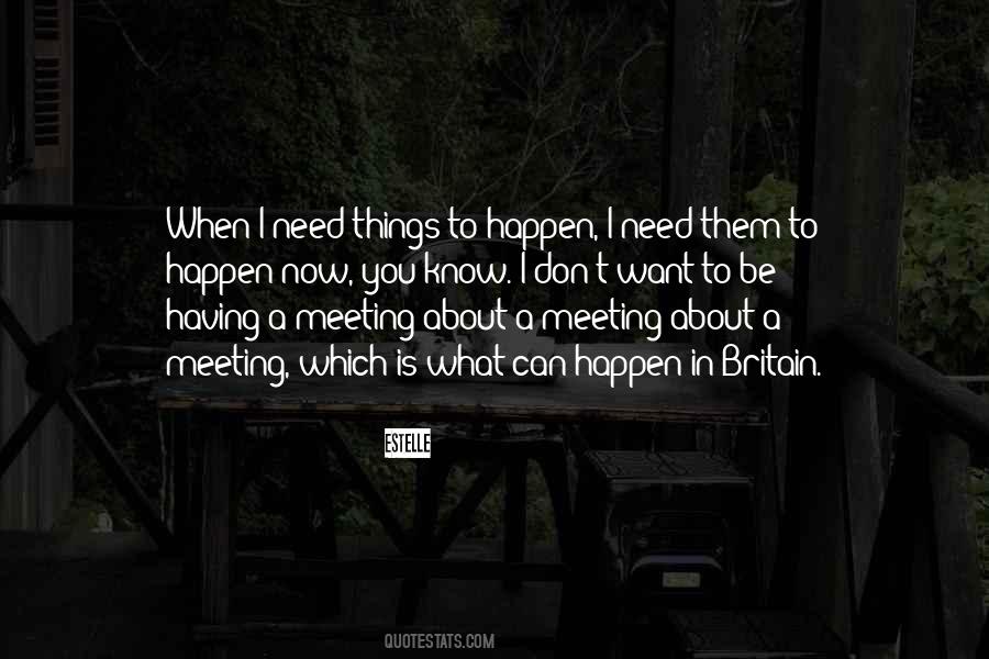 Quotes About A Meeting #1808770