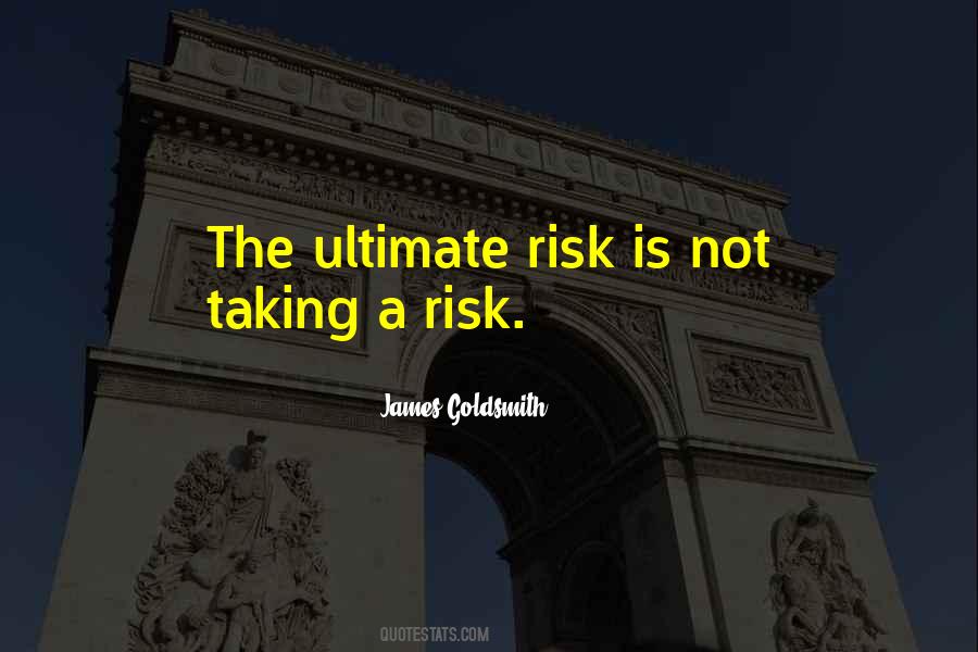 Not Taking Risk Quotes #1380958