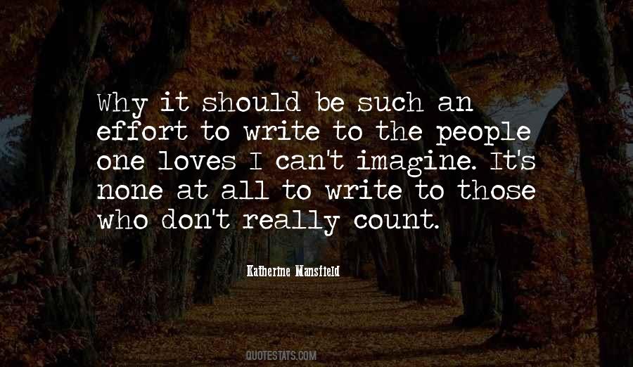 Writing Effort Quotes #1111685