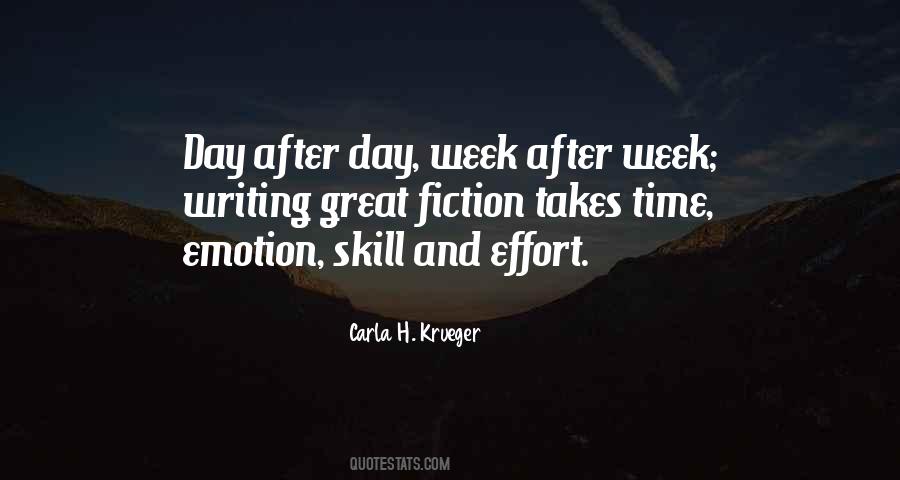 Writing Effort Quotes #1137827