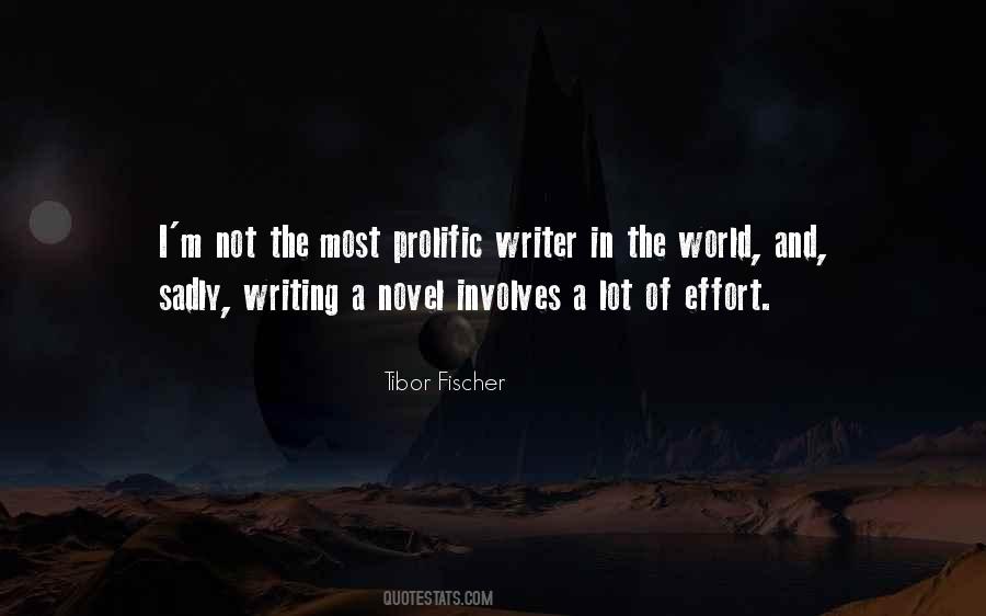 Writing Effort Quotes #280389