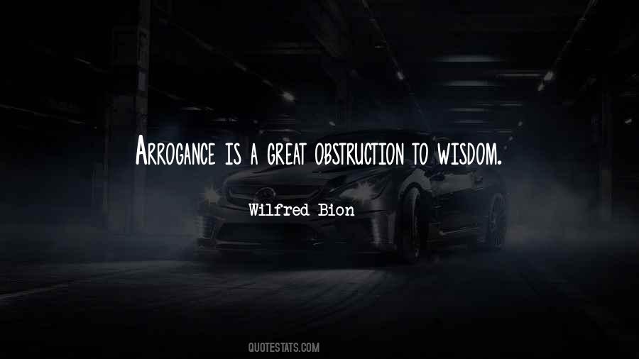 Quotes About Obstruction #22922