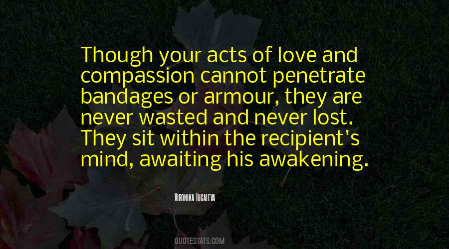 Quotes About Acts Of Love #1459543