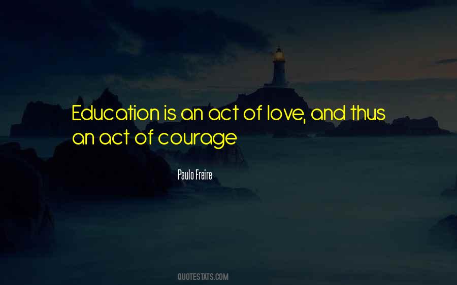 Quotes About Acts Of Love #270669