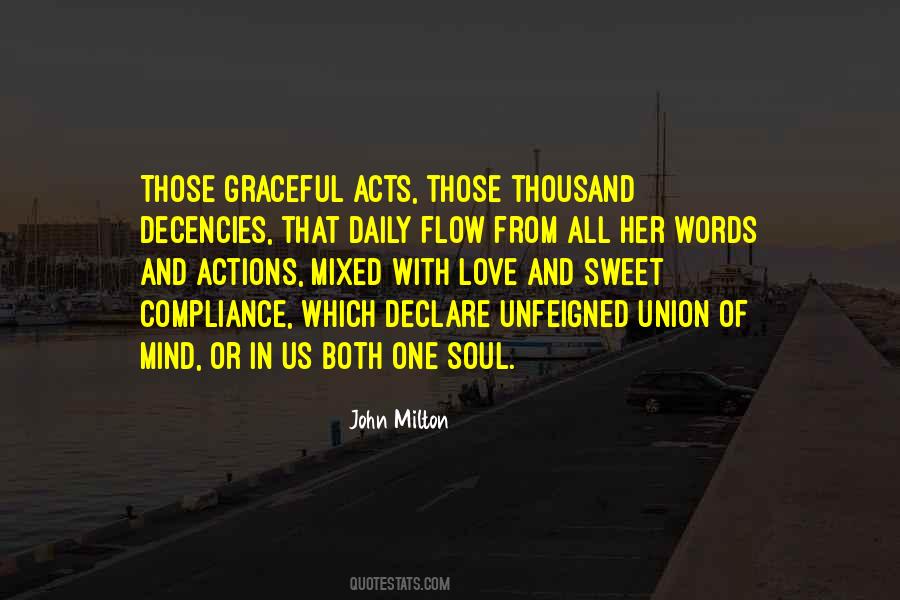 Quotes About Acts Of Love #870335