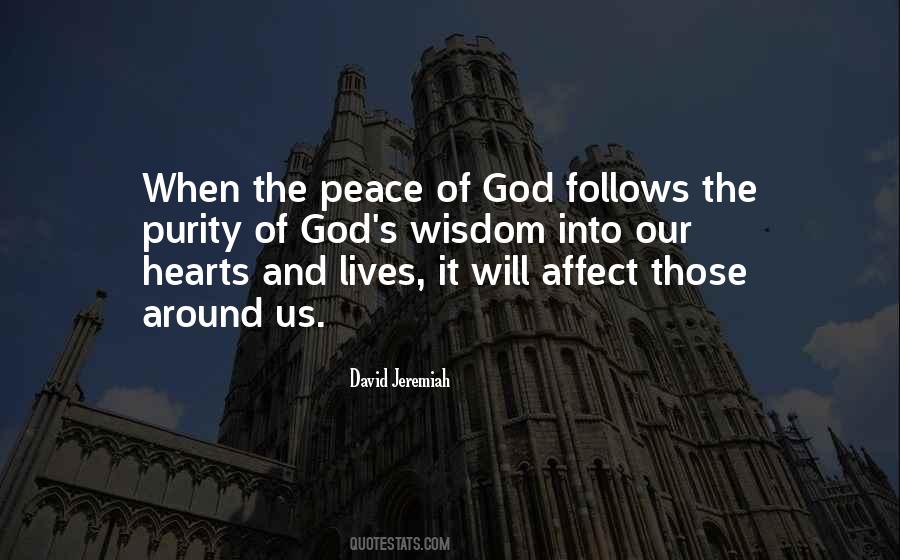 Quotes About The Peace Of God #1127370