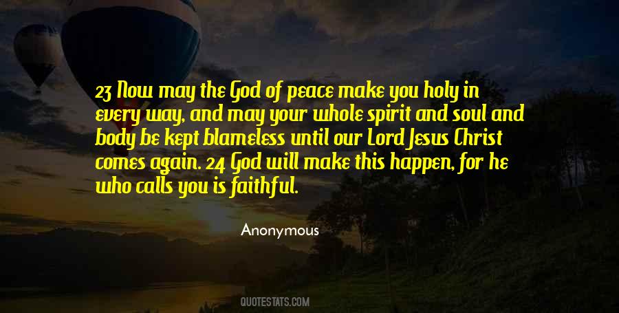 Quotes About The Peace Of God #11335