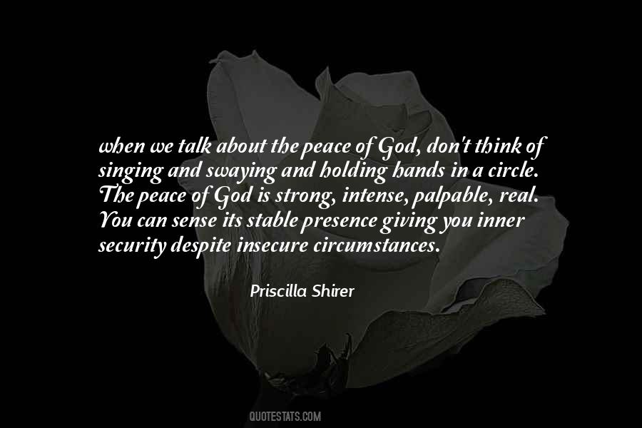Quotes About The Peace Of God #1624912