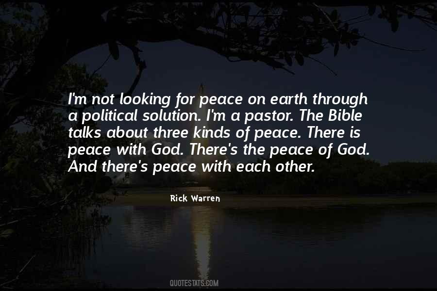 Quotes About The Peace Of God #356354