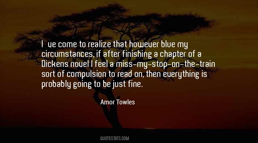 Quotes About Finishing A Novel #1215794