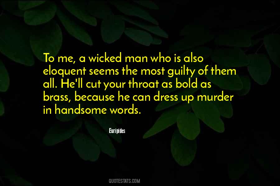 Quotes About Wicked Man #1384268