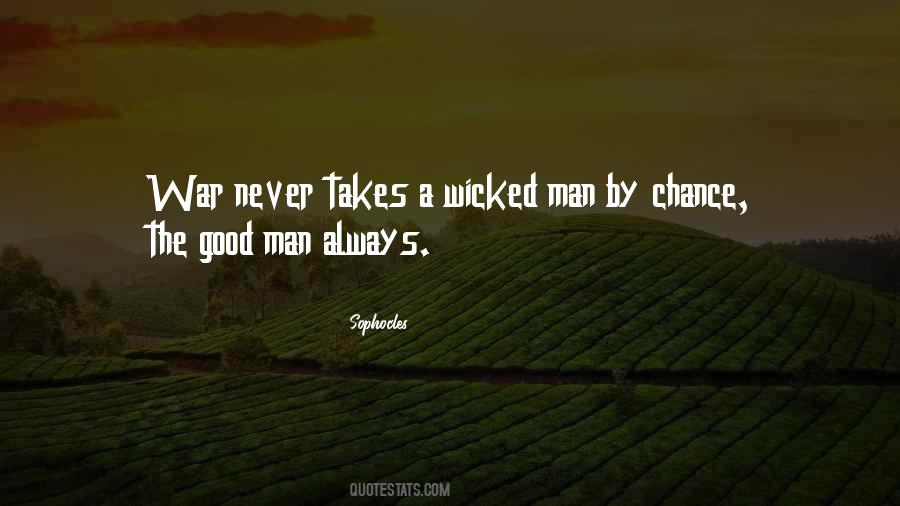 Quotes About Wicked Man #316425