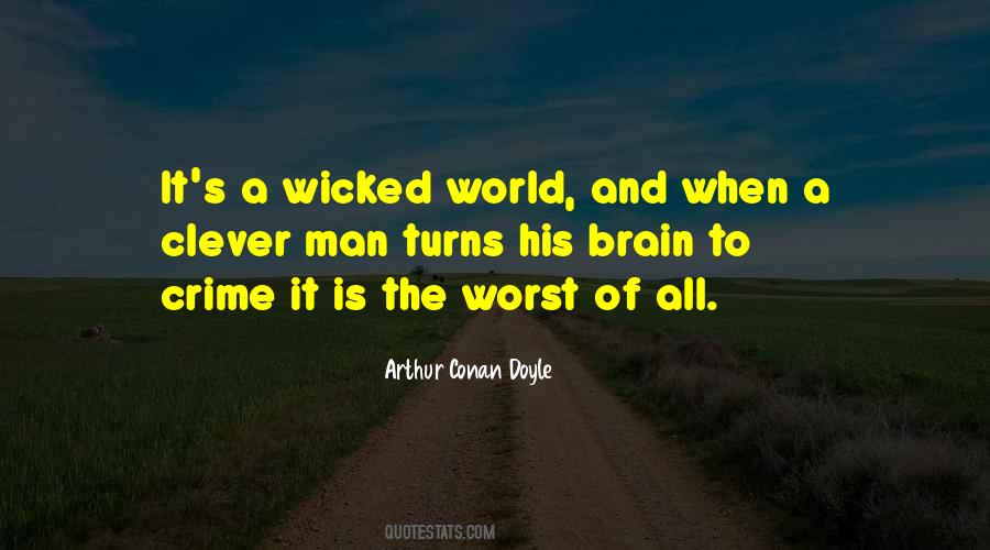 Quotes About Wicked Man #627494