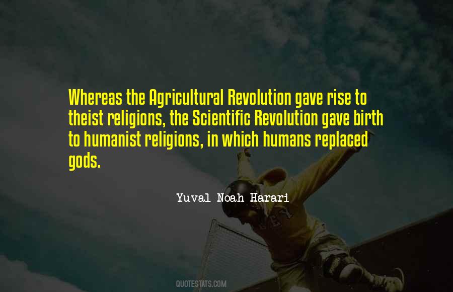 Quotes About Agricultural Revolution #634179