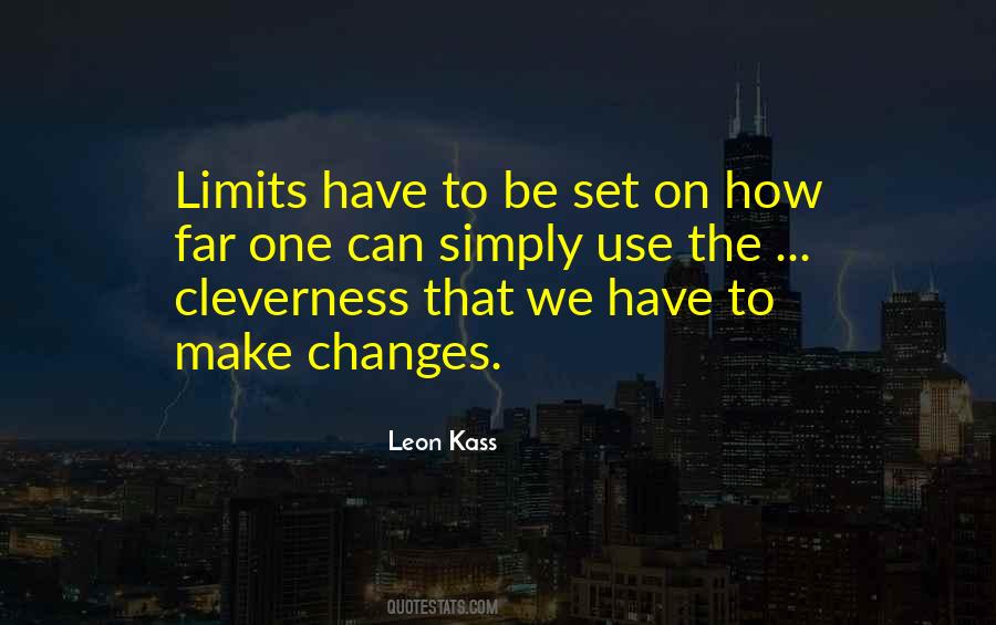 Quotes About Limits #1623474