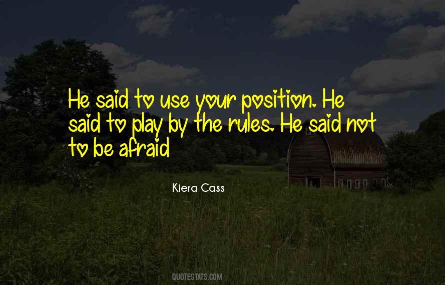 Position He Quotes #535123