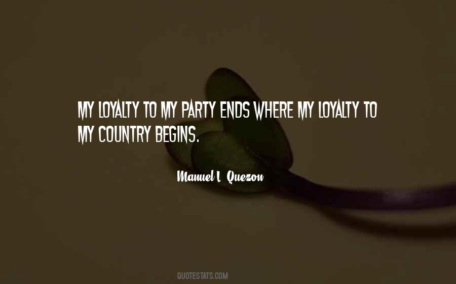 Quotes About Loyalty To Country #90514