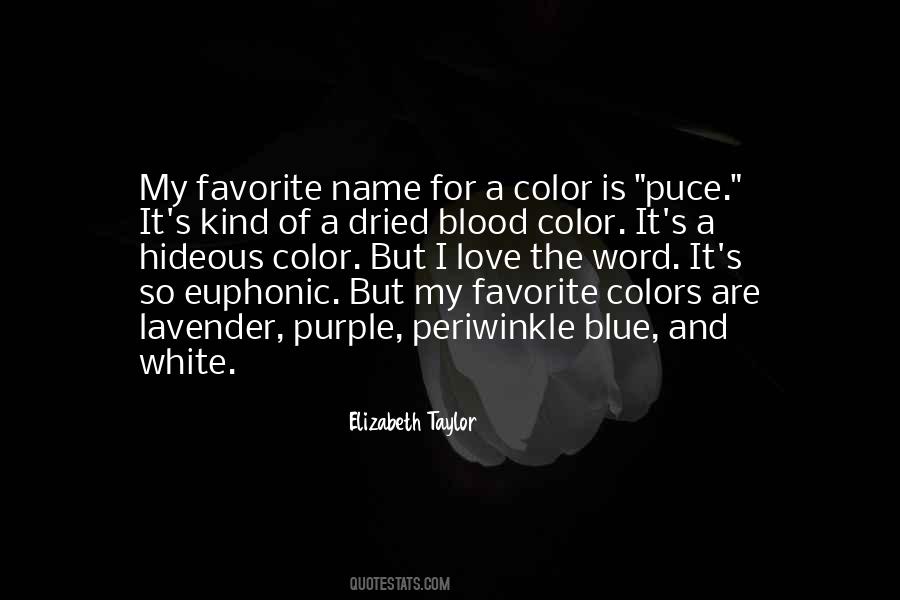 Quotes About Colors Of Love #1786403