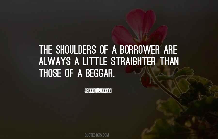 Quotes About Borrowers #556099