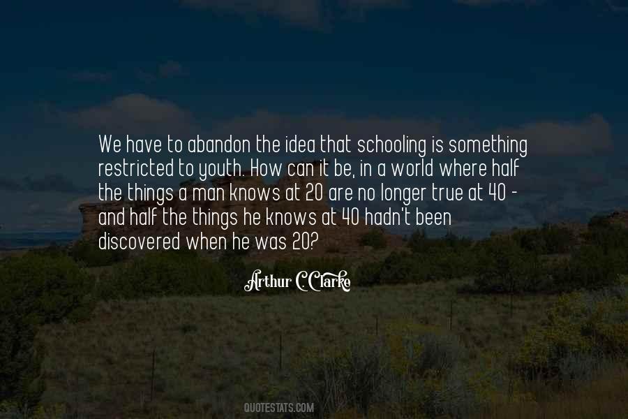 Quotes About Schooling #992916