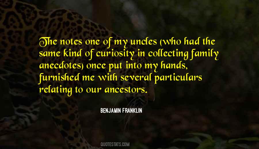 Quotes About Ancestors And Family #674590