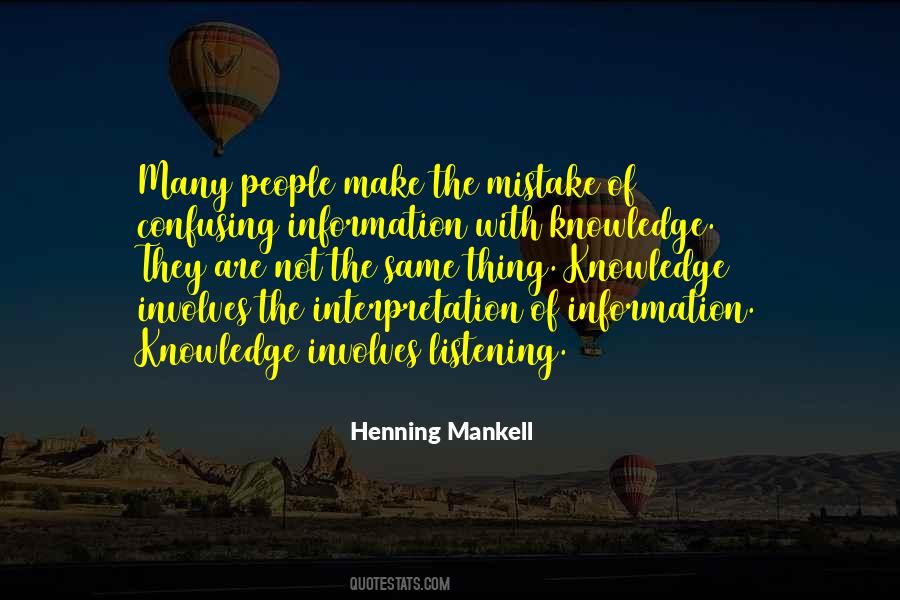 Information Knowledge Quotes #128560