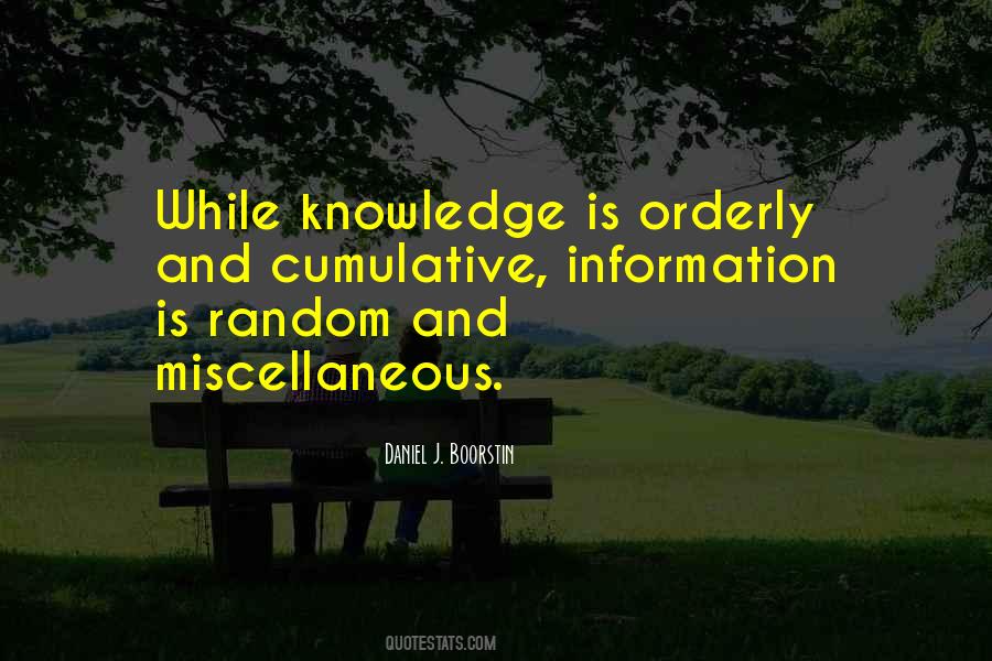 Information Knowledge Quotes #32092