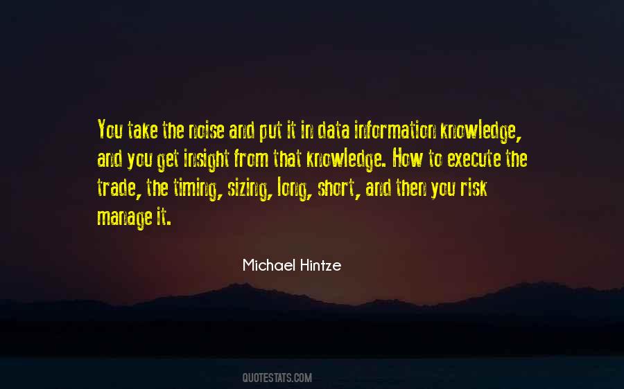 Information Knowledge Quotes #659276