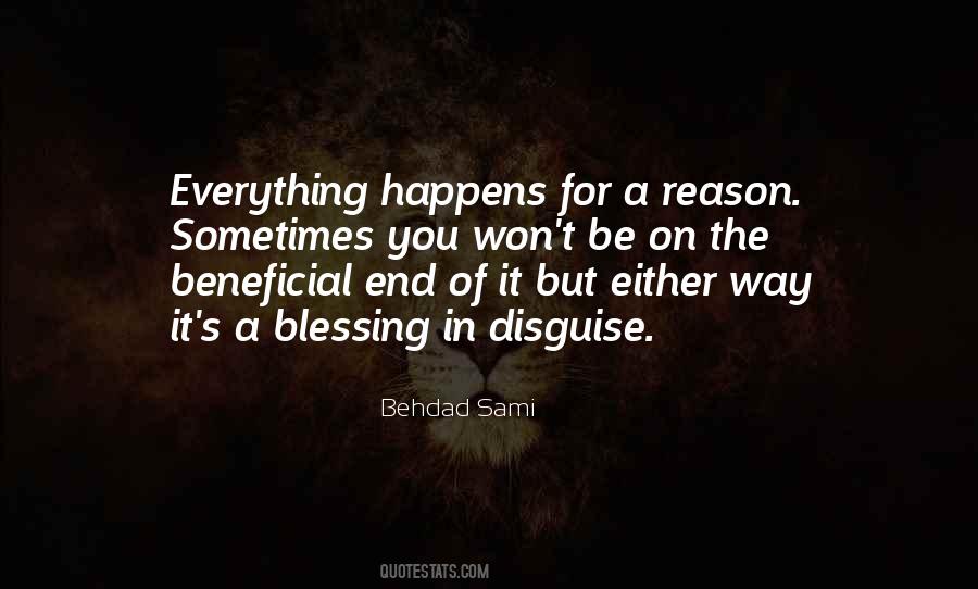 Quotes About Everything Happens For A Reason #1326536