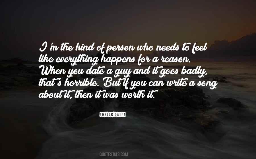 Quotes About Everything Happens For A Reason #1839268