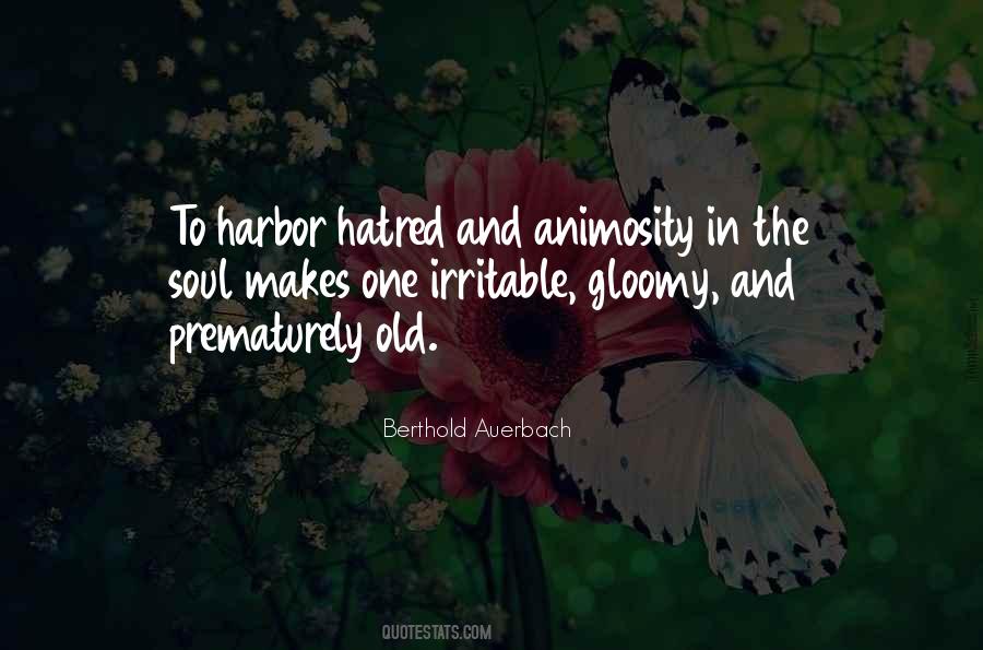 Quotes About Animosity #130926