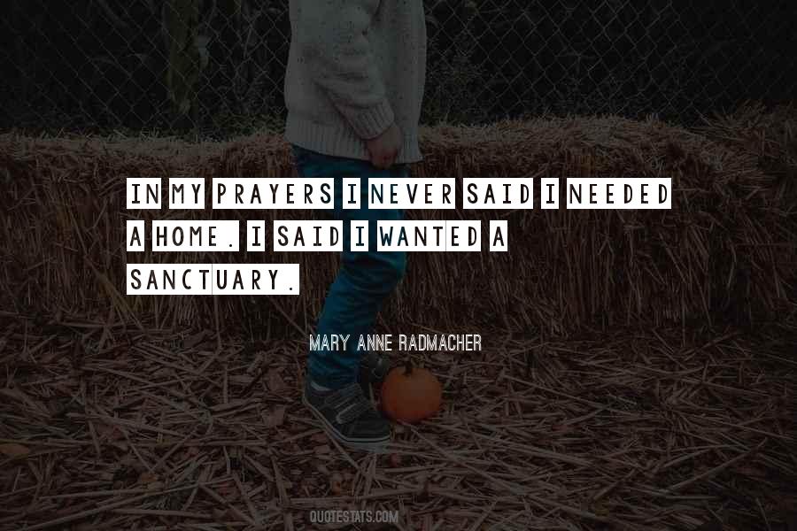 My Sanctuary Quotes #402129