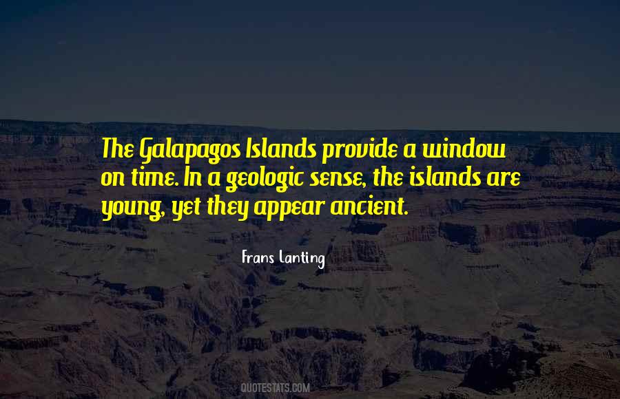 Quotes About Galapagos #463418