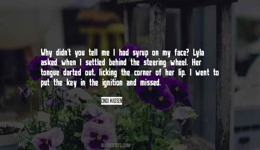 Quotes About Licking #333389 Quotes About Licking #333389