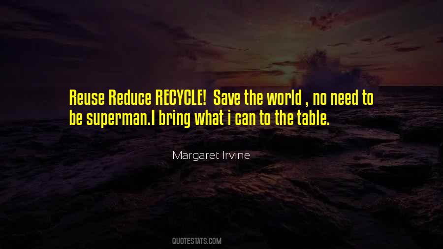 Quotes About Reduce Reuse Recycle #763252