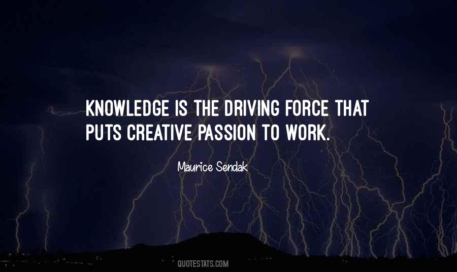 Driving Passion Quotes #10643