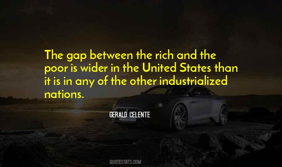 Quotes About The Gap Between Rich And Poor #633665