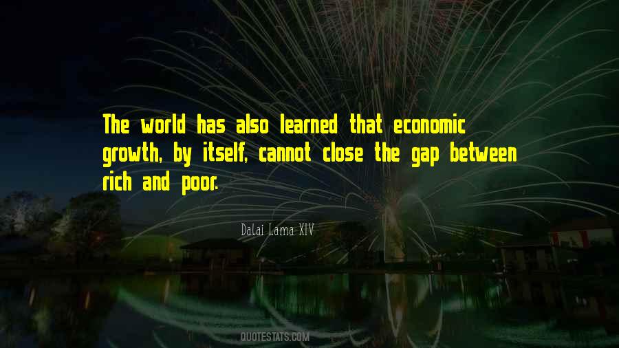 Quotes About The Gap Between Rich And Poor #9473