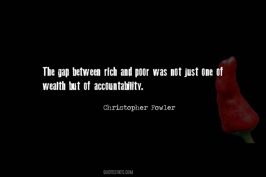 Quotes About The Gap Between Rich And Poor #960204