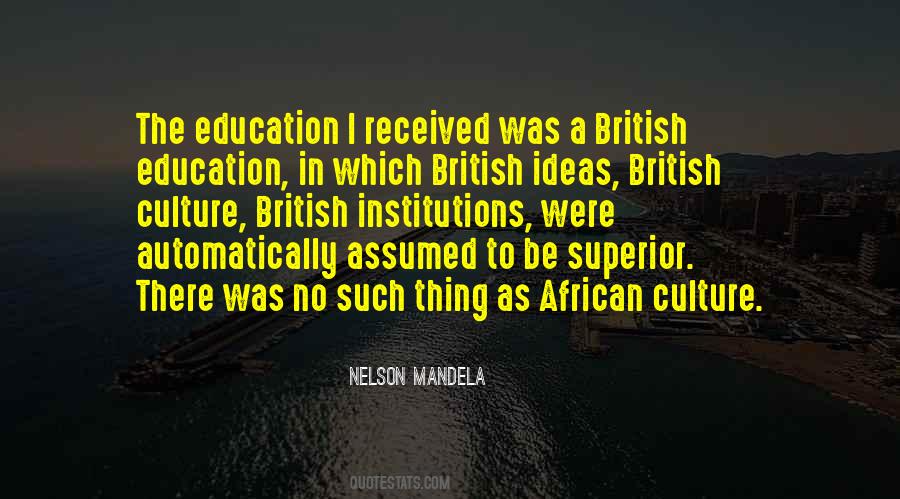 Quotes About African Culture #1239584