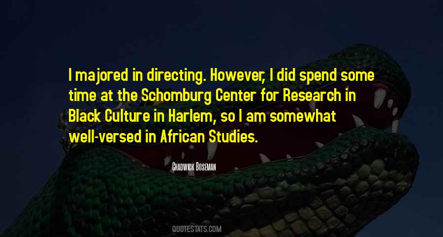 Quotes About African Culture #611682