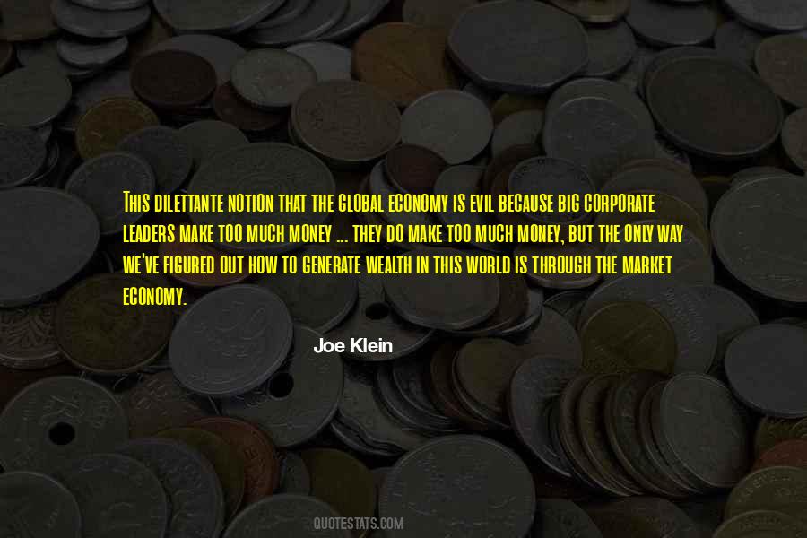 Quotes About The Market Economy #1060690