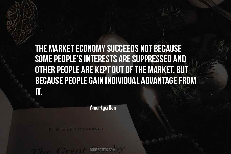 Quotes About The Market Economy #707963