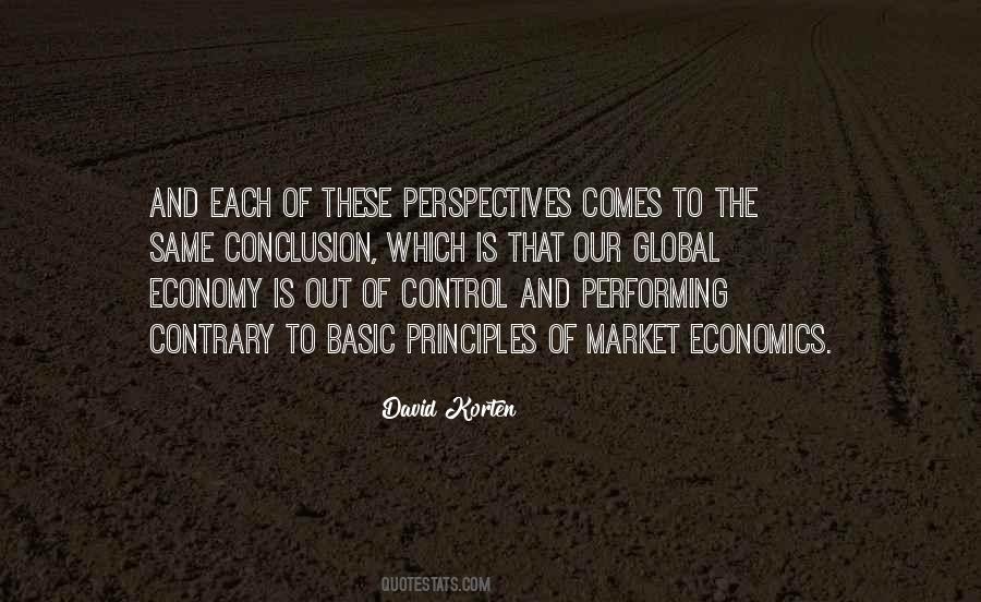 Quotes About The Market Economy #916031