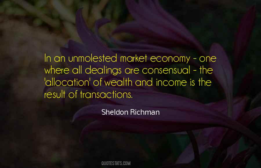 Quotes About The Market Economy #961618