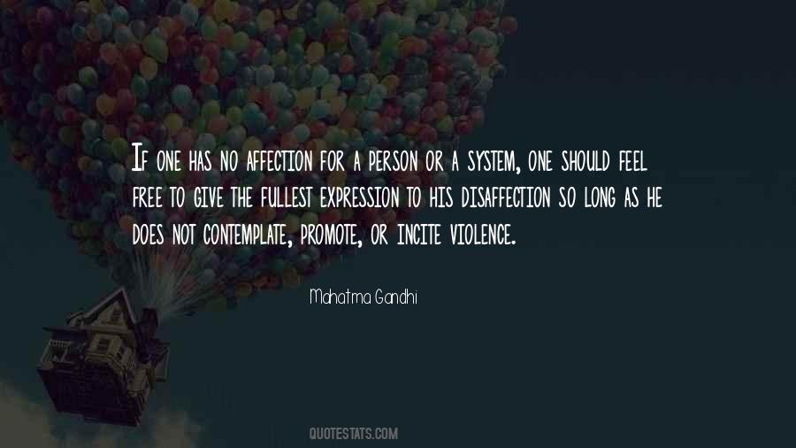 Quotes About No Affection #396054