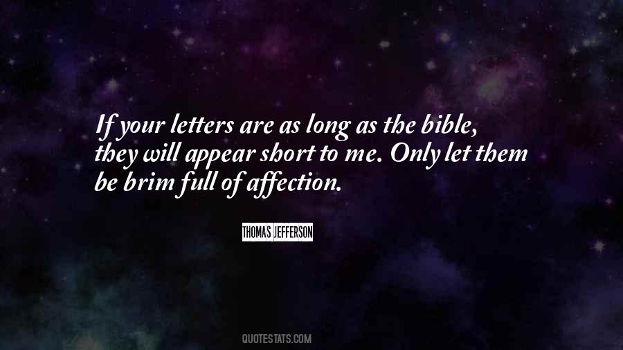 Quotes About No Affection #83732