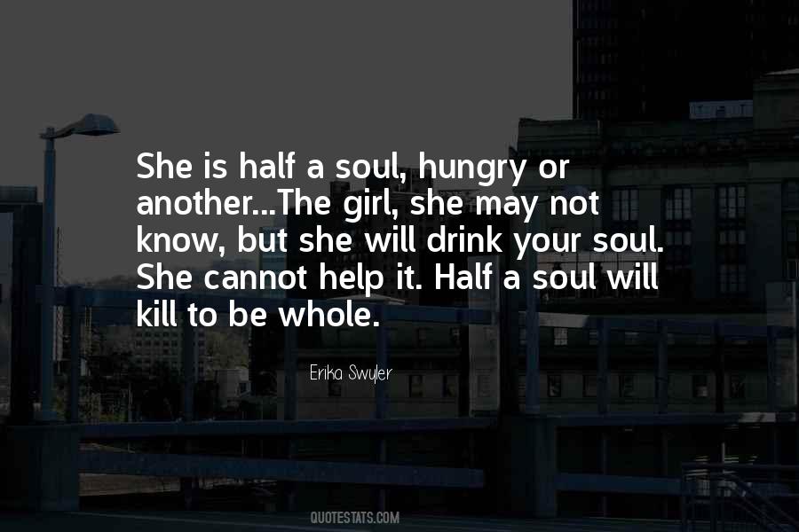 Quotes About Hungry Girl #1830907