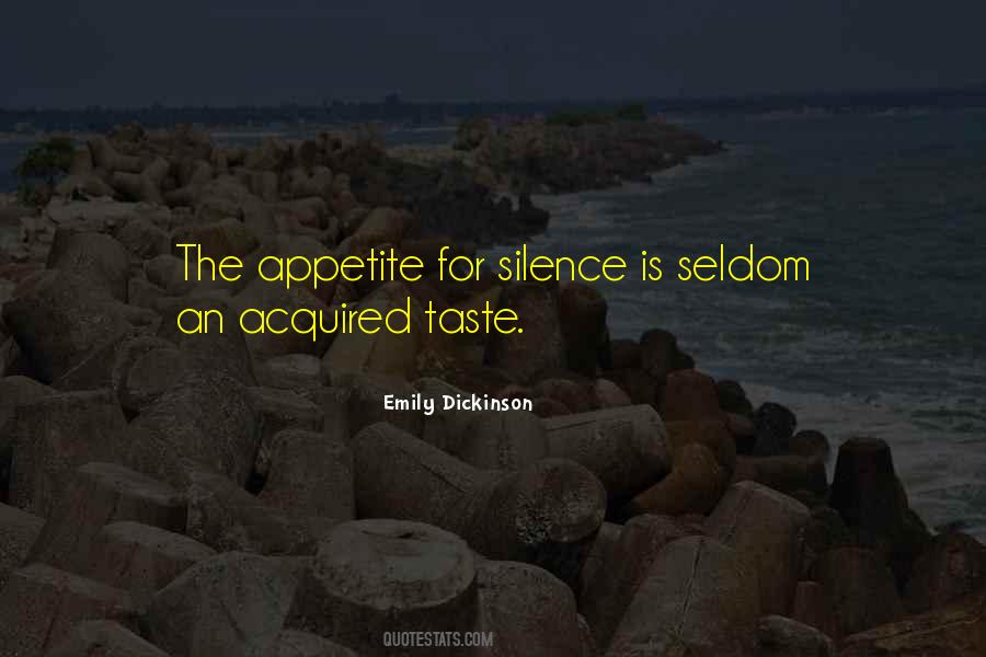 An Acquired Taste Quotes #1019359